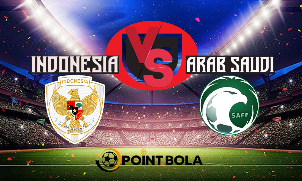 Pertandingan antara Indonesia vs Arab Saudi di Kualifikasi Piala Dunia 2026 Zona Asia - Sepakbola, Kualifikasi Piala Dunia, Indonesia, Arab Saudi.